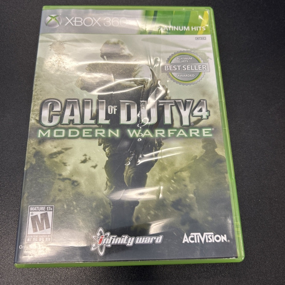 Call‎ of Duty 4 Modern Warfare GOTY Xbox 360 - Complete CIB